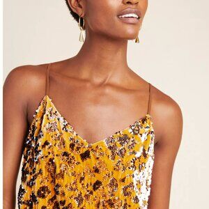 Anthropologie Sequin Tank